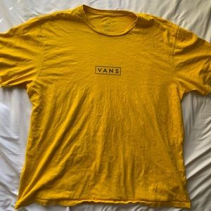 Yellow vans oversized T-shirt- Vans